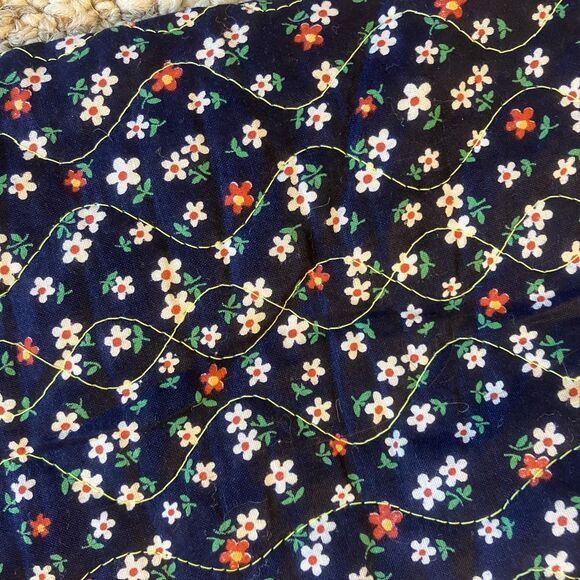 Pegasus Fly House Vintage Floral Chinese Qipao Dress Size XS Theater Quilted - Picture 4 of 11